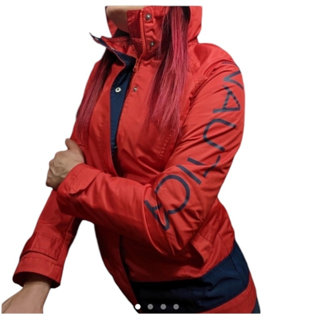 NAUTICA hooded rain coat